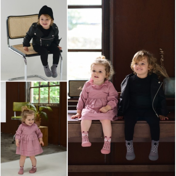 ZAPATO BEBE KOALA GRIS