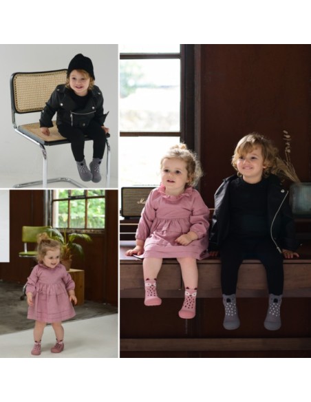 ZAPATO BEBE KOALA GRIS