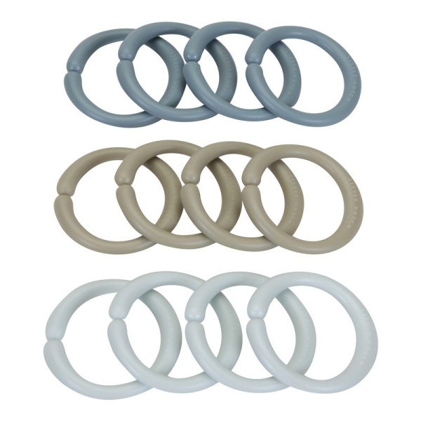 ANILLAS AZUL LITTLE DUTCH